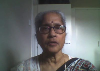 Teacher – Mondira Sinha-Ray, Retired